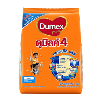 DUMEX ดูเม็กซ์ นมผง ดูมิลค์ 4 คอมพลีต แคร์ รสจืด 900กรัม