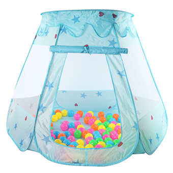Kids Toy Princess Play Tent Girls Gifts blue
