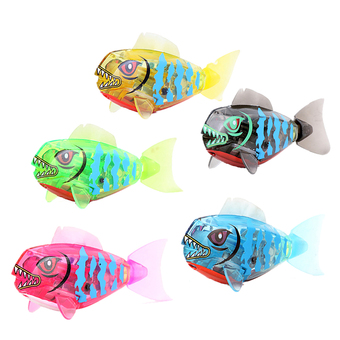 Battery Powered Robo Fish Childen Toy