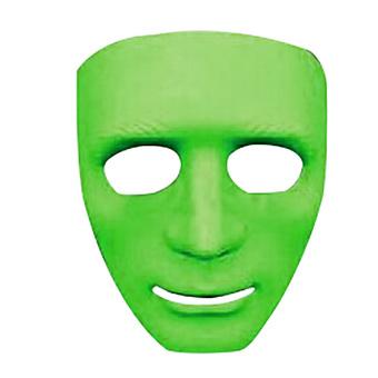 Masks, face masks, party mask Halloween, Halloween ghost hip hop dance (Green)