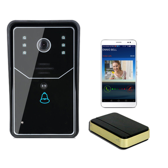 DEE-1 กริ่งประตูบ้าน รุ่น Wireless WiFi Video Doorbell Intercom (สีดำ)