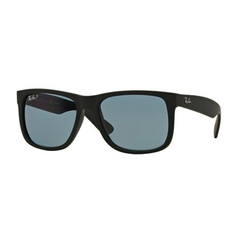 Ray-Ban แว่นกันแดด รุ่น Justin RB4165F - Black Rubber (622/2V) Size 55