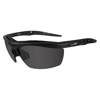Wiley X Guard Sunglasses, Smoke Grey/Clear/Light Rust, Matte Black (Intl)