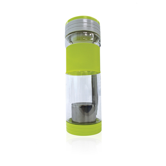 Koorkinoor ขวดน้ำดื่มสำหรับชงชา รุ่น HTE611 (สีเขียว)