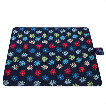 Navy Blue Outdoor Foldable Camping Mat Waterproof Dampproof 175cm x 135cm Picnic Mats Thicken Focking Camping Tents Blanket AF-JYH