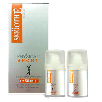 Smooth-E Homme Physical Sport 20ml (2 กล่อง)