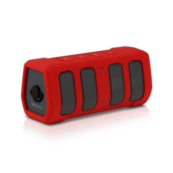 TrekStor ลำโพงบลูทูธ Bluetooth PowerBoom mobile 150 - Red