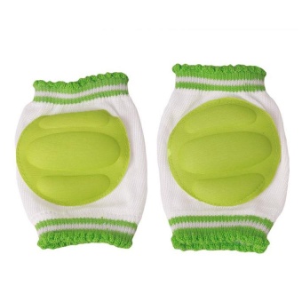 LALANG Knee Pads Elbow Pads Breathable Anti-knock Kids Knee Protector (Green)