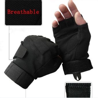 LALANG Sports Fitness Gloves Black