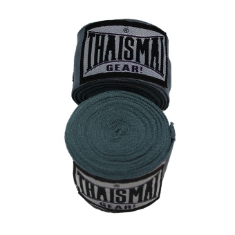 THAISMAI ผ้าพันมือซ้อมมวย Hand Wraps รุ่น HW-7003 (Gray)