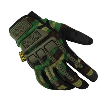 Mechanix Men Gloves Wear M-Pact Military Tactical Army Motocycle Bicycle Shooting Gloves Green