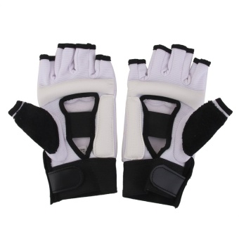 RIS EVA Pad Taekwondo Hand Protector Gloves Karate Sparring Boxing Gear White XS ร้านค้าดี ราคาถูกสุด - RanCaDee.com