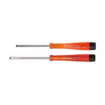 PB Swiss Tools ชุดไขควงปากแบน เบอร์ 0 และเบอร์ 1 ตูดหมุนได้ รุ่น PB 120.0-60 และ PB 120.1-75
