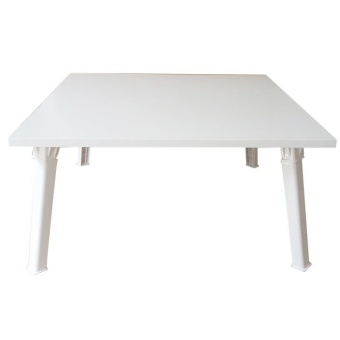 NK Furniline โต๊ะญี่ปุ่น 60x60ซม.(ไม้pbฟอยล์2หน้า) - สีขาว