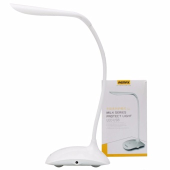 Remax โคมไฟตั้งโต๊ะ USB LED Light รุ่น Milk Series (สีขาว)