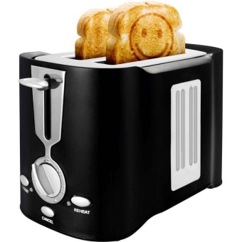 SUMMER Smiley Toaster เครื่องปิ้งขนมปังอมยิ้ม - สีดำ