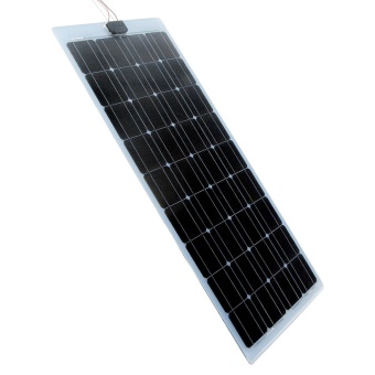 100W 12V Semi-Flexible Monocrystalline Solar Panel (Intl) ร้านค้าดี ราคาถูกสุด - RanCaDee.com