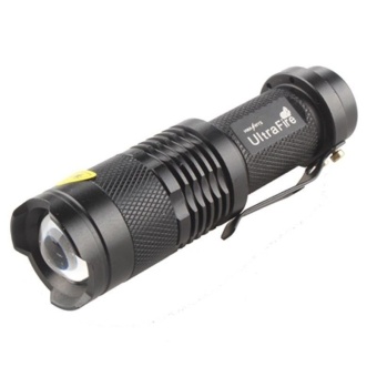 UltraFire ไฟฉาย LED 7W 300LM CREE Q5 LED - Black