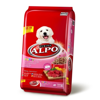 Alpo Puppy Chicken Liver & Vegetable อัลโป ลูกสุนัข รสไก่ ตับ และผัก ขนาด 8Kg