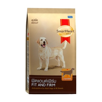 SmartHeart Gold Fit & Firm Adult Medium to Large Breed Dog Food 3Kg อาหารสุนัข โต สมาร์ทฮาร์ท โกลด์ ฟิตแอนด์เฟิร์ม พันธุ์กลาง ถึง พันธุ์ใหญ่ 3Kg