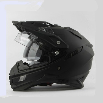 new arrival motocross helmet double lens off-road motorcycle helmet Men's Dirt Bike capacete DOT Approved - INTL