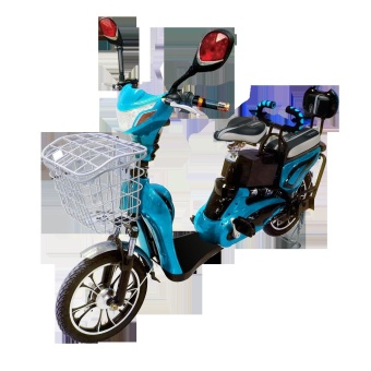 DEWECO มอเตอร์ไซค์ไฟฟ้า ปั่นเป็นจักรยานได้ รุ่น IDOL F3.5 - สีฟ้า