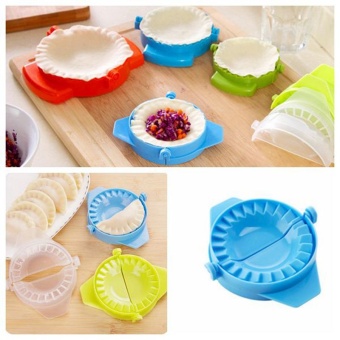Jiayiqi Plastic Pack Dumpling Maker Mold Cooking Pastry Tools (Random Color)