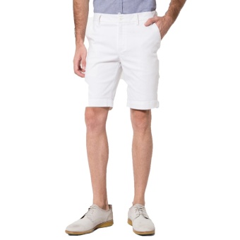 B&B menswear & Fashion กางเกงขาสั้น Chino (White)
