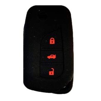 ซิลิโคนกุญแจรถยนต์ TOYOTA ALTIS 2014,REVO 2014 (สีดำ) ขนาด 7*4*1.5 ซม. ร้านค้าดี ราคาถูกสุด - RanCaDee.com