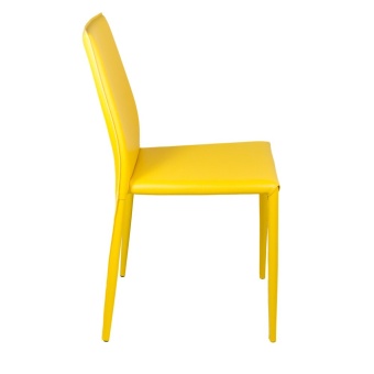 U-RO DECOR เก้าอี้รับประทานอาหาร รุ่น DOMINO (สีเหลือง) ร้านค้าดี ราคาถูกสุด - RanCaDee.com
