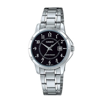 Casio Standard Lady นาฬิกาข้อมือผู้หญิง เงิน สายสเตนเลส รุ่น LTP-V004D-1BUDF