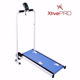XtivePro Mini Treadmill Blue ลู่วิ่ง ลู่เดิน ระบบแรงโน้มถ่วง สีฟ้า พร้อมจอแสดงผล