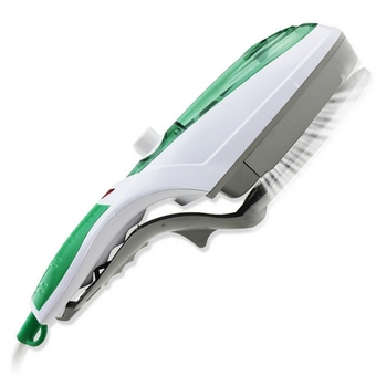 stream iron brush เตารีดไอน้ำพกพา 1000 วัตต์ -สีเขียว
