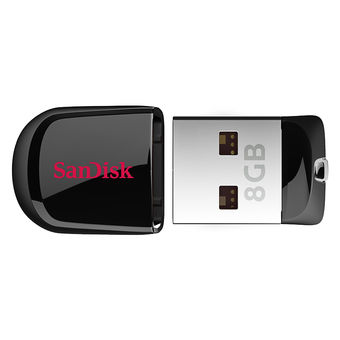 Sandisk Cruzer Fit USB Flash Drive - 8 GB