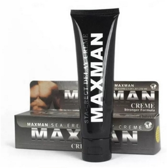 Maxman Male Cream Delay cream ครีมนวดเพิ่มขนาด ชะลอการหลั่ง 1ชิ้น