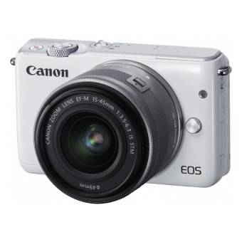 กล้อง Canon EOS M10 เลนส์ EF-M15-45mm White