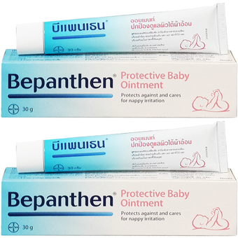 Bepanthen Baby Ointment 30g (2หลอด) บีแพนเธน