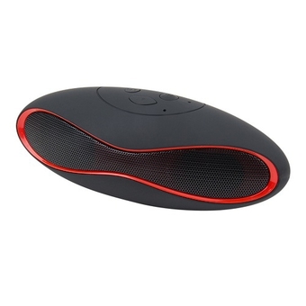 Innotech ลำโพงบลูทูธ Bluetooth Speaker Mini X6U - Black/Red