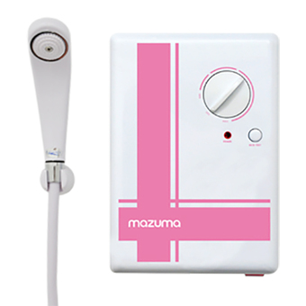Mazuma เครื่องทำน้ำอุ่น รุ่น INSPIRE 3 4500 วัตต์ (สีขาว/ชมพู)