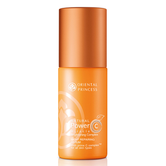 ORIENTAL PRINCESS เซรั่มวิตามินซีเข้มข้น Natural Power C Miracle Brightening Complex Night Repairing Serum 60 ml.