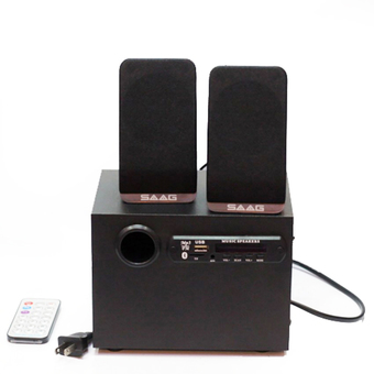 SAAG Bluetooth Speaker รุ่น Micro 2.1BT (Black)