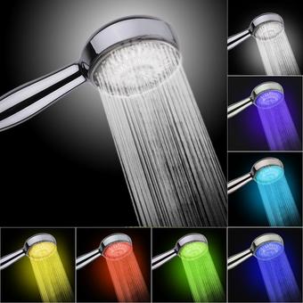 Handheld 9 LED Light Shower Head