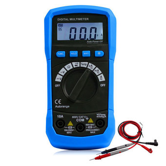 Auto Measurement Multimeter Multitester with Temperature Test ADM02