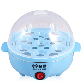 COCO Hot Multi-function Electric Boiler blue Stainless steel Steamer Cooking Tools Kitchen รุ่น Egg Cooker - Blue