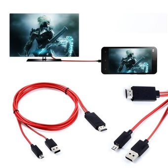 MHL Micro USB to HDMI 1080P HD TV Cable Adapter For Samsung Galaxy S3/4/5 Note 2/3/4