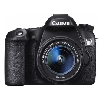 กล้อง Canon EOS 70D Kit EF-S18-55 IS STM (Black)