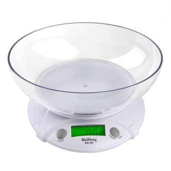 iBettalet เครื่องชั่งอาหาร Electronic Kitchen Scale 7 Kg WH-B09 - สีขาว