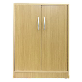 Tesco ตู้วางรองเท้า รุ่น 2 ประตู ขนาด 60 x 30 x 80 ซม. - Beige