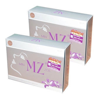 MinZol มินโซว ครีมมินโซว หน้าขาว กระจ่างใส ไร้สิว รุ่น QR Code (2 กล่อง)