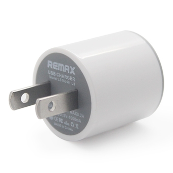 Remax Adapter USB Charger 1A ขาแบน อแดปเตอร์ ชาร์จไฟ (สีขาว)